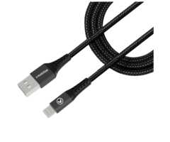 Mobilize Mobilize USB naar Lightning Nylon Kabel - 1 Meter - Zwart