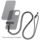 Mobilize Universeel Nylon Telefoonkoord - Zwart