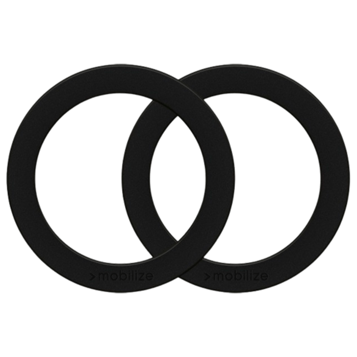 Mobilize Mobilize Magnetische Ring Zwart (2-Pack) - Universele MagSafe Adapter