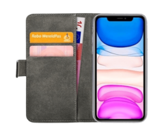 Mobilize Mobilize PU-leer Book Case Zwart voor Apple iPhone 11
