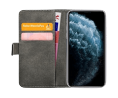 Mobilize Mobilize PU-leer Book Case Zwart voor Apple iPhone 11 Pro Max