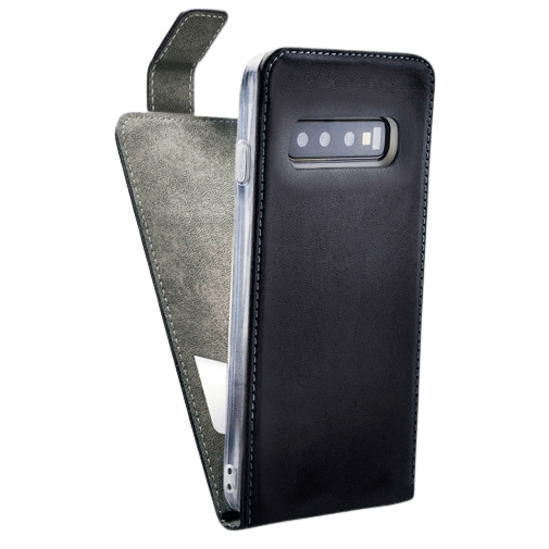 Mobilize Mobilize Classic Gelly Flip Case Zwart voor Samsung Galaxy S10+