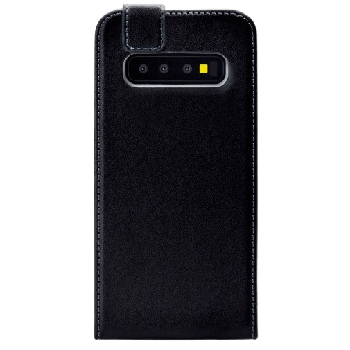 Mobilize Mobilize Classic Gelly Flip Case Zwart voor Samsung Galaxy S10+
