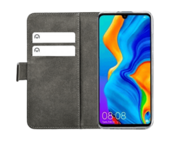 Mobilize Mobilize PU-leer Book Case Zwart voor Huawei P30 Lite (New Edition)
