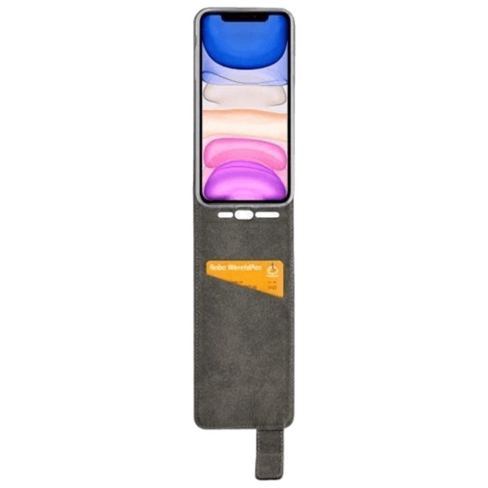 Mobilize Mobilize Classic Gelly Flip Case Zwart voor Apple iPhone 11