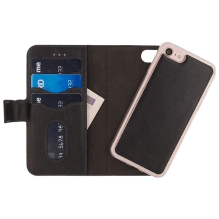 Mobilize Mobilize 2-In-1 Gelly Wallet Case Zwart - Apple iPhone 8 / SE 2020 / SE 2022