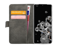 Mobilize Mobilize PU-leer Book Case Zwart voor Samsung Galaxy S20 Ultra