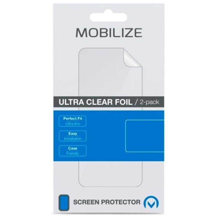 Mobilize Mobilize Clear Screenprotector Realme C21Y (2-pack)