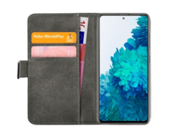 Mobilize Mobilize PU-leer Book Case Zwart voor Samsung Galaxy S20 FE