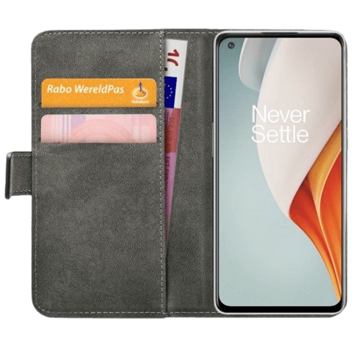 Mobilize Mobilize PU-leer Book Case Zwart voor OnePlus Nord N100