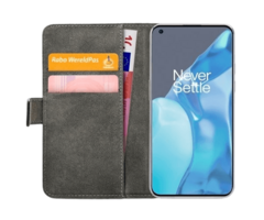 Mobilize Mobilize PU-leer Book Case Zwart voor OnePlus 9 Pro