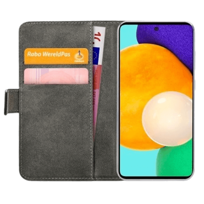 Mobilize Mobilize PU-leer Book Case Zwart voor Samsung Galaxy A52 / A52S