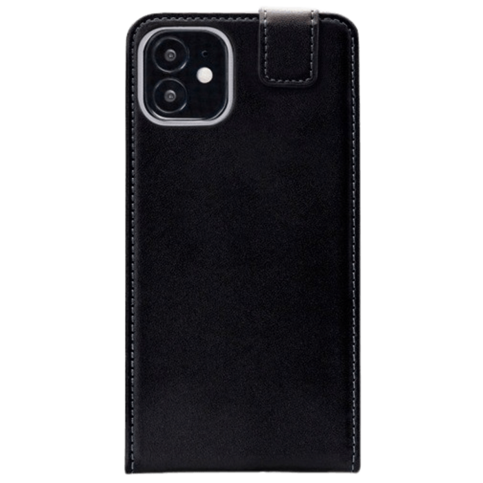 Mobilize Mobilize PU-leer Flip Case Zwart voor Apple iPhone 12 Mini
