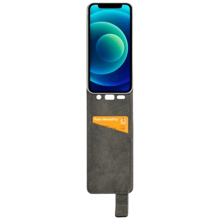 Mobilize Mobilize PU-leer Flip Case Zwart voor Apple iPhone 12 Mini
