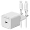Mobilize Mobilize 20W USB-C Snellader met Lightning Kabel - Wit