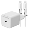 Mobilize Mobilize 20W USB-C Snellader met USB-C naar Lightning Kabel - Wit