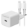 Mobilize 20W USB-C Snellader met Lightning Kabel - Wit