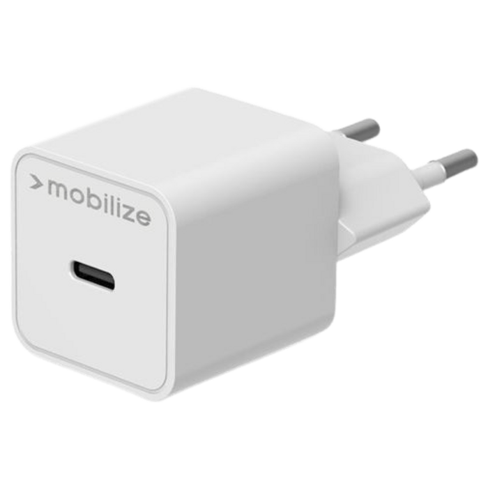 Mobilize Mobilize 20W USB-C Snellader met Lightning Kabel - Wit
