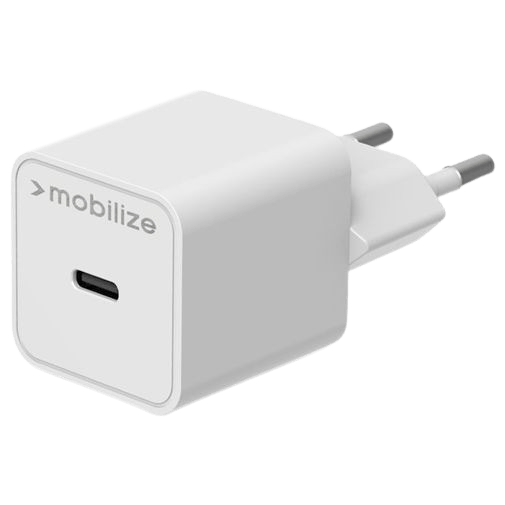 Mobilize Mobilize 20W USB-C Snellader met Lightning Kabel - Wit