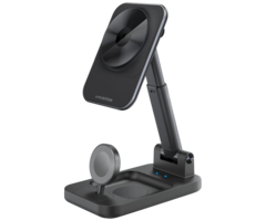 Mobilize Mobilize 3-in-1 Draadloze Magnetische Oplader 15W - Zwart