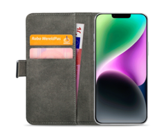 Mobilize Mobilize PU-leer Book Case Zwart voor Apple iPhone 14 Plus