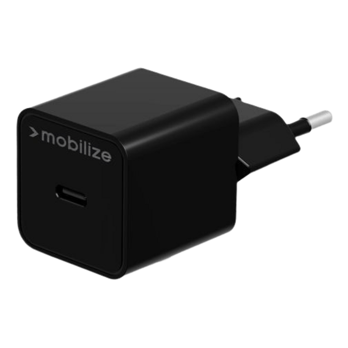 Mobilize Mobilize USB-C Snellader 20W - Power Delivery - Zwart