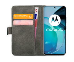Mobilize Mobilize PU-leer Book Case Zwart voor Motorola Moto G72
