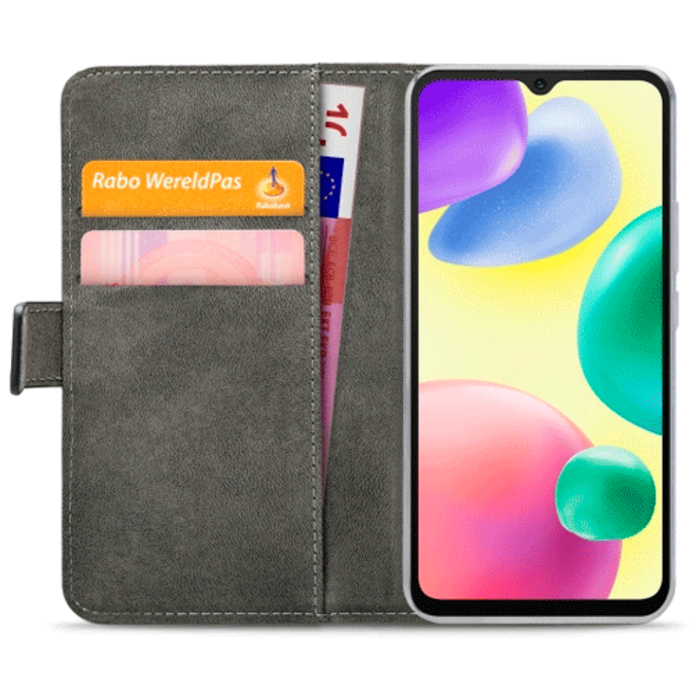 Mobilize Mobilize PU-leer Book Case Zwart voor Xiaomi Redmi 10A