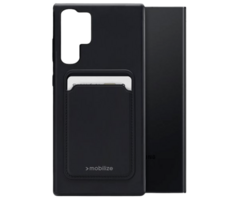Mobilize Mobilize Cardcase TPU Back Cover Zwart Samsung Galaxy S23 Ultra