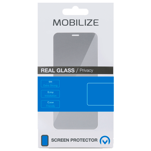 Mobilize Mobilize Privacy Screenprotector Gehard Glas - Apple iPhone 15 Pro