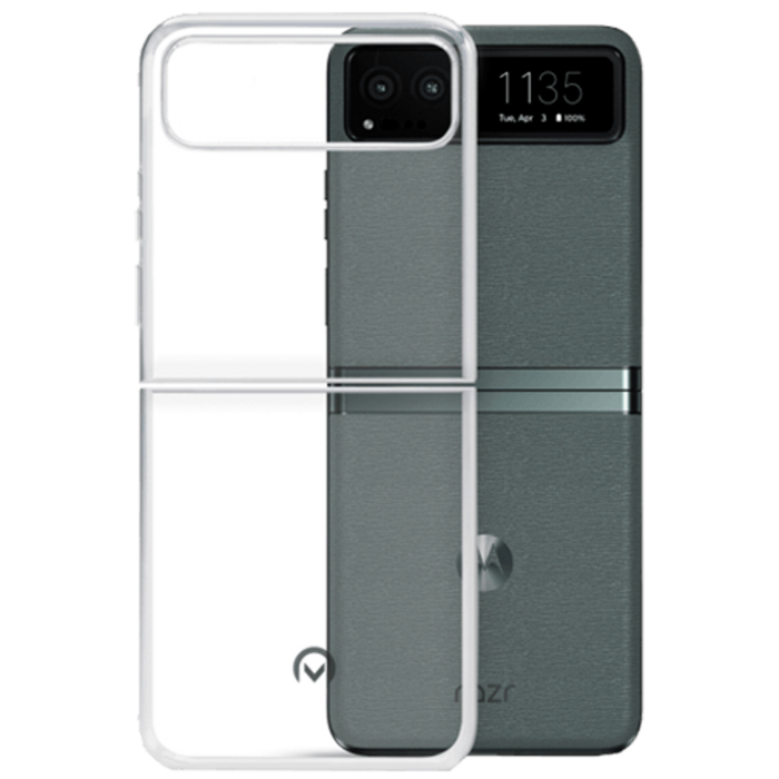 Mobilize Mobilize TPU Back Cover Transparant voor Motorola Razr 40