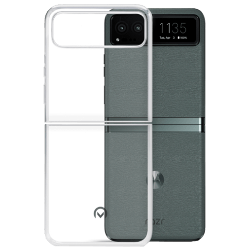 Mobilize Mobilize TPU Back Cover Transparant voor Motorola Razr 40