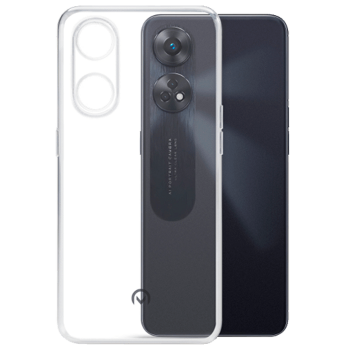 Mobilize Mobilize TPU Back Cover Transparant voor OPPO Reno8 T