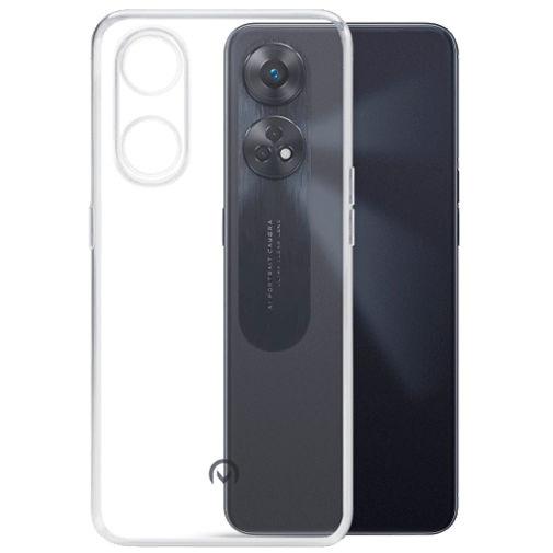 Mobilize Mobilize TPU Back Cover Transparant voor OPPO Reno8 T