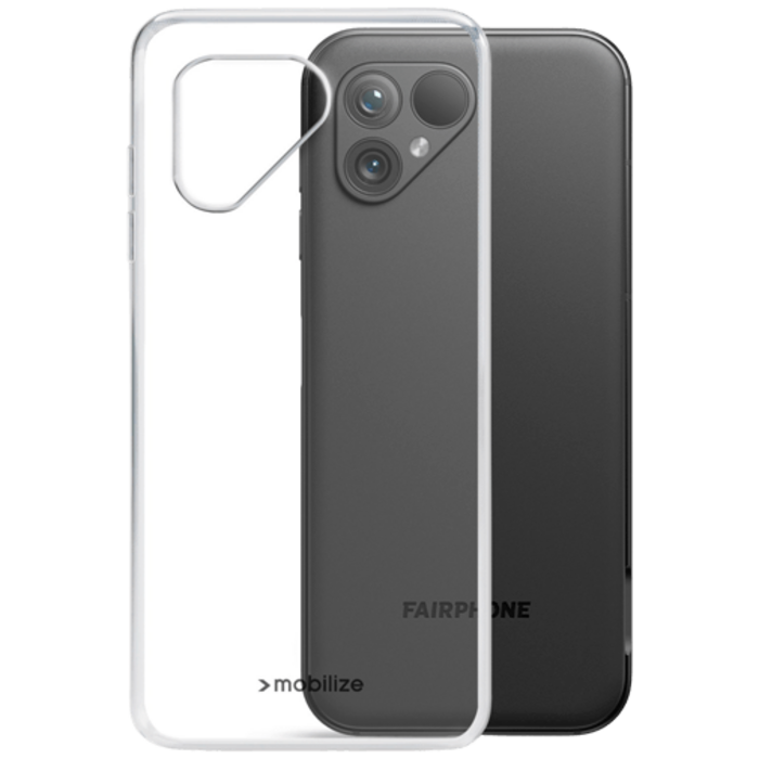 Mobilize Mobilize TPU Back Cover Transparant voor Fairphone 5
