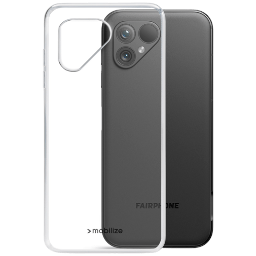 Mobilize Mobilize TPU Back Cover Transparant voor Fairphone 5