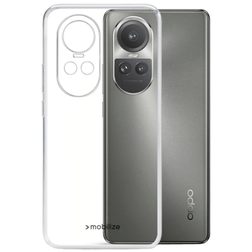 Mobilize Mobilize TPU Back Cover Transparant voor OPPO Reno10 & Reno10 Pro