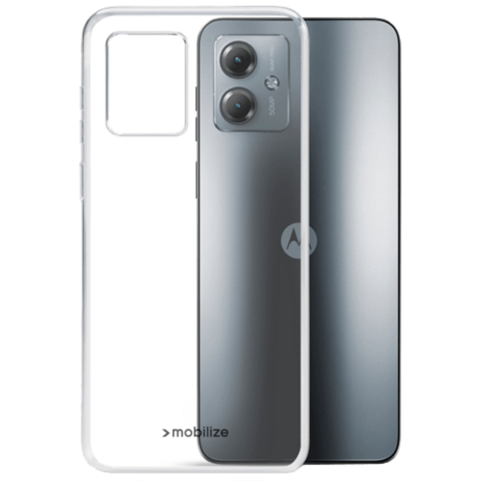 Mobilize Mobilize TPU Back Cover Transparant voor Motorola Moto G14