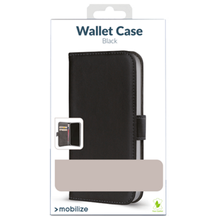 Mobilize Mobilize PU-leer Book Case Zwart voor Poco F5