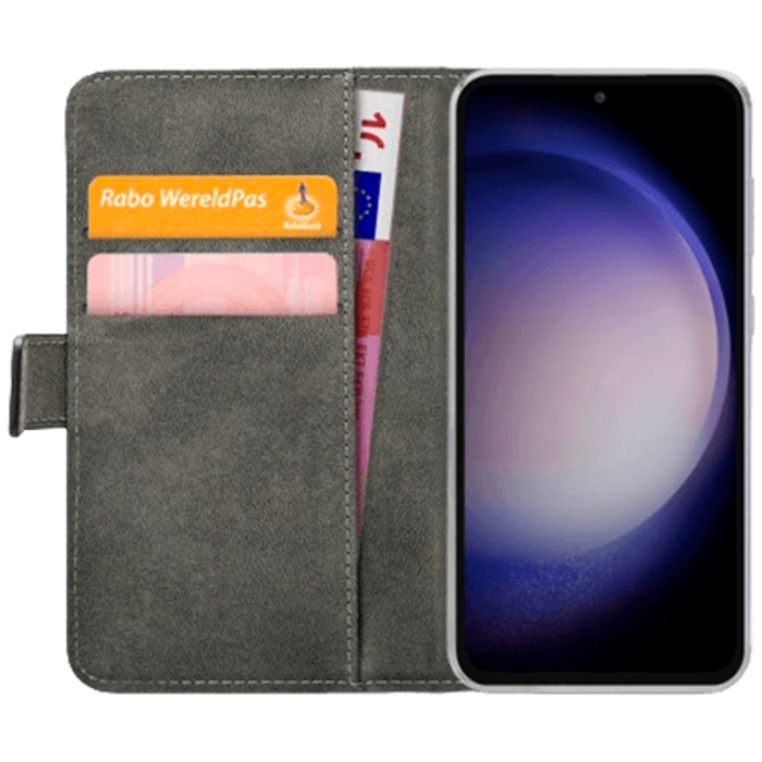 Mobilize Mobilize PU-leer Book Case Zwart voor Samsung Galaxy S23 FE