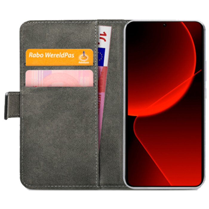Mobilize Mobilize PU-leer Book Case Zwart voor Xiaomi 13T / 13T Pro