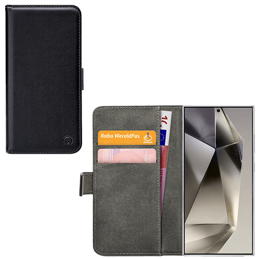 Mobilize Mobilize PU-leer Book Case Zwart voor Samsung Galaxy S24 Ultra