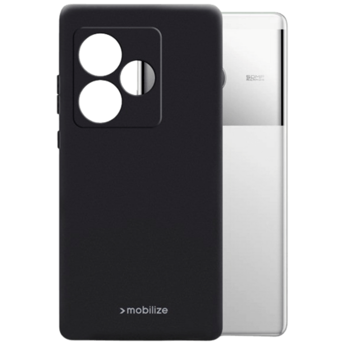 Mobilize Mobilize TPU Back Cover Zwart voor Realme GT 6 / GT 6T