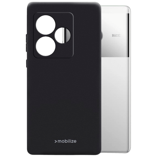 Mobilize Mobilize TPU Back Cover Zwart voor Realme GT 6 / GT 6T