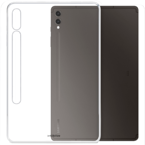 Mobilize Mobilize TPU Back Cover Transparant voor Samsung Galaxy Tab S9+ & S9 FE+