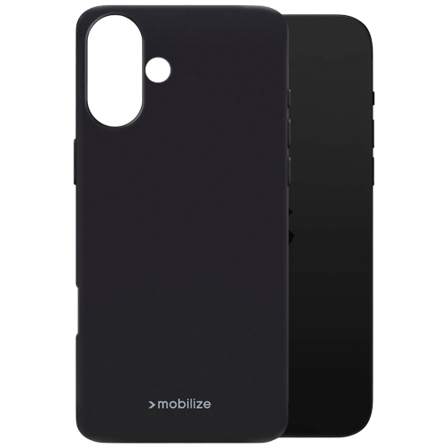Mobilize Mobilize TPU Back Cover Zwart voor Apple iPhone 16
