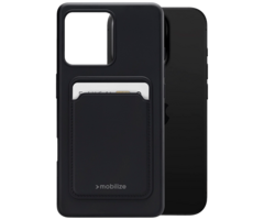 Mobilize Mobilize Cardcase TPU Back Cover Zwart Apple iPhone 16 Pro