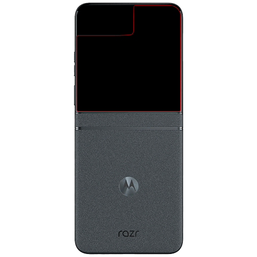 Mobilize Mobilize Tempered Glass Screenprotector voor Motorola Razr 50