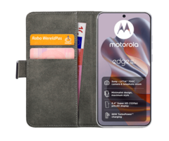 Mobilize Mobilize PU-leer Book Case Zwart Motorola Edge 50 Neo