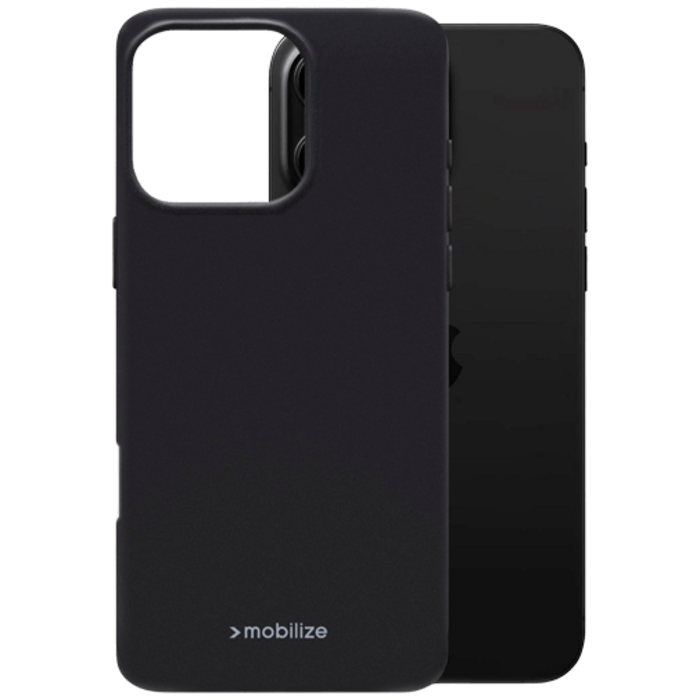 Mobilize Mobilize TPU Back Cover Zwart voor Apple iPhone 16 Pro Max